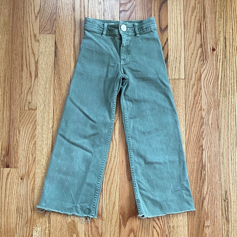 Zara Kids Green Jeans